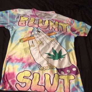 Tshirt blunt slut